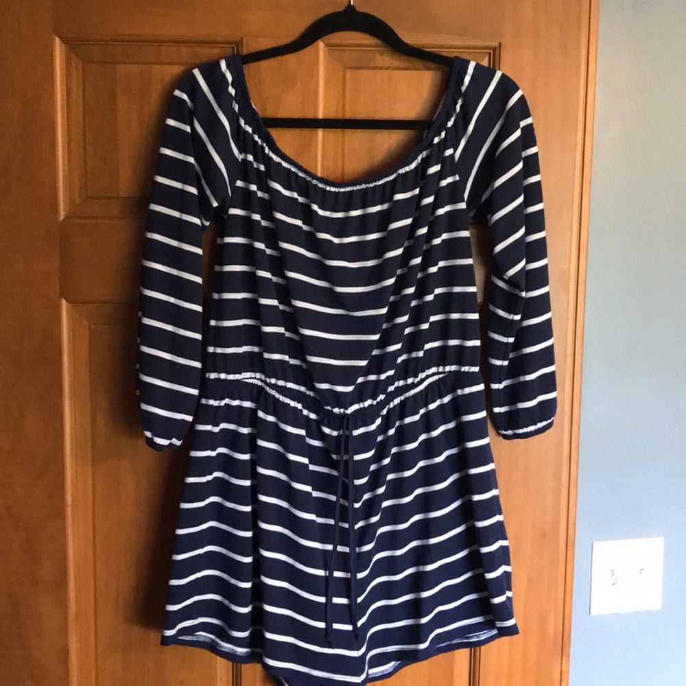 Navy romper
